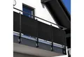 Produktbild: NYVI Balkonsichtschutz Polyrattan Balkon Sichtschutz Privafence Balkonbespannung Metallösen (1-St) UV-fest, Witterungsbeständig, 100% Blickdicht - Balkonumspannung