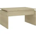 Produktbild: Couchtisch Sonoma-Eiche 68x50x38 cm Holzwerkstoff Vidaxl