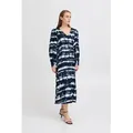Produktbild: Ichi Blusenkleid Kleid IHVARIEL blau 36
