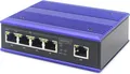 Produktbild: DIGITUS Industrieller 4-Port Fast Ethernet PoE Sw. + Uplink
