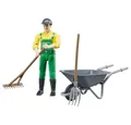 Produktbild: Bruder® Spielwelt Bruder Figurenset Landwirt mit Zubehör