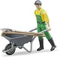 Produktbild: bruder 62610 - Figurenset Landwirt mit Zubehör - 1:16 Bauer, Spielzeugfigur Mann
