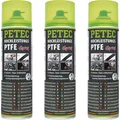 Produktbild: 3x PETEC HOCHLEISTUNGS PTFE-SPRAY 500ml TRENNMITTEL GLEITMITTEL SCHMUTZABWEISEND