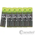 Produktbild: 6x 500ml  PETEC HOCHLEISTUNGS PTFE-SPRAY SCHMUTZABWEISENDES TRENN,-GLEITMITTEL