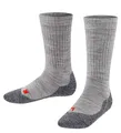 Produktbild: Falke Tagessocke Active Warm (wärmende Merinowolle) hellgrau Kinder - 1 Paar, Größe: 31-34