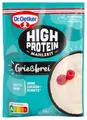 Produktbild: Dr. Oetker High Protein Mahlzeit Grießbrei – proteinreicher Grießbrei als Hauptmahlzeit oder Protein Snack.