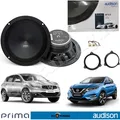 Produktbild: Woofer Audison AP6.5 Paar Lautsprecher 165 Hinten für Nissan Qashqai