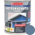Produktbild: Wilckens Wetterschutzfarbe seidenglänzend, Taubenblau (RAL 5014), 750 ml