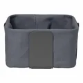 Produktbild: Blomus Brotkorb Desa S, Stofftasche im Gestell, Korb, Stahl, Baumwolle, Magnet