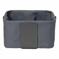 Produktbild: Blomus Brotkorb Desa S, Stofftasche im Gestell, Korb, Stahl, Baumwolle, Magnet
