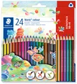 Produktbild: STAEDTLER Dreikant-Buntstift Noris colour 18 + 6 Kartonetui