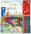Produktbild: STAEDTLER Dreikant-Buntstift Noris colour, 18 + 6 Kartonetui