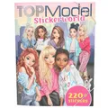 Produktbild: Depesche 13423 TOPModel Stickerworld - Stickerbuch mit 16 detaillierten Hintergrundseiten und 6 Seiten Accessoire Aufklebern