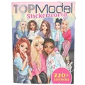 Produktbild: Depesche TOPModel Stickerworld - Stickerbuch mit 16 detaillierten Hintergru ...