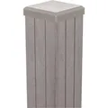 Produktbild: GroJa Fertigzaun-Torpfosten zum Aufdübeln 190 cm Bi-Color Sand