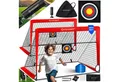 Produktbild: KESSER Fußballtor, Tolles Fußball Geschenk für Kinder inkl. 2 Tore & Trainingszubehör Set