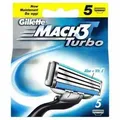 Produktbild: Gillette MACH3 TURBO Rasierklingen 5 St. (8700216503419)