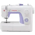 Produktbild: SINGER Simple, Violett, Weiß, Automatische Nähmaschine, Sägen, 1 Schritt, Variabel, Variabel