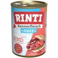 Produktbild: Rinti Kennerfleisch Junior Rind 12x 400g getreidefrei ohne Soja Hundefutter