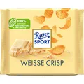 Produktbild: Ritter SPORT WEISS + CRISP Schokolade 100,0 g, 1 St.