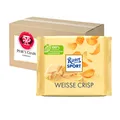Produktbild: Ritter Sport Weisse Crisp 5 x 100g weißer Schokolade mit knusprigen Corn-Reis