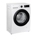 Produktbild: Samsung WW90DG5G34AEEG Waschmaschine WW5100D SLIM, 9 kg, EEK: A (-10%), Nur 48 cm tief, Dampfprogramm, AI Energy Mode, Ecobubble, WiFi, Mikroplastik-Programm, AI Wash, SuperSpeed 39 Min., Weiß
