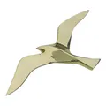 Produktbild: Wandhänger - Möwe Wanddeko aus Messing 25 x 9 cm GOLDEN Sea-Club