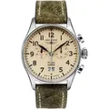 Produktbild: IRON ANNIE 5186-5 Serie Flight Control Herren Armbanduhr - Silber/Grün