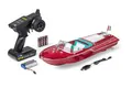 Produktbild: Carson 500108055 Bella Luisa 2.4GHz 100% RTR - RC, Ferngesteuertes Boot für Kinder, Sicherheitsschaltung, inklusive Fernsteuerung, Holz