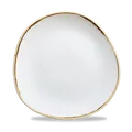 Produktbild: Churchill STONECAST Organic Round Plate Barley White Teller Platte 26,4 cm weiß
