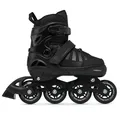 Produktbild: RAVEN Inline Skates Inliner für Kinder und Erwachsene OPTIONAL 2in1 mit Schlittschuhen verstellbar (Oxen Black ohne Kufen, 38-42 (25cm-27,5cm))