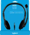 Produktbild: Logitech H111 Kopfhörer Kopfband 3,5-mm-Anschluss Grau