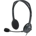Produktbild: Logitech Stereo Headset H111, kabelgebunden, 3,5mm Stecker, Geräteübergreifendes verwendbares Headset