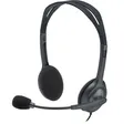 Produktbild: Logitech Stereo Headset H111, kabelgebunden, 3,5mm Stecker, Geräteübergreifendes verwendbares Headset 981-000593