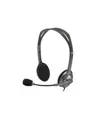 Produktbild: Logitech Stereo H111 Headset on-ear verkabelt Grau (981-000593)