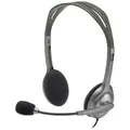Produktbild: Logitech H111  On Ear Headset kabelgebunden Stereo Grau Mikrofon-Rauschunterd...