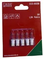 Produktbild: Lämpchen für Konstsmide Miniatur-Lichterkette 24V, 1,2W, weiß/klar, 5er Set