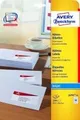 Produktbild: Avery Zweckform© J4791-25 Adress-Etiketten, 45,7 x 21,2 mm, 25 Blatt/1.200 Etiketten, weiá