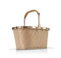 Produktbild: REISENTHEL® Einkaufskorb reisenthel Einkaufskorb carrybag frame rhombus ginger BK6046 beige 22L