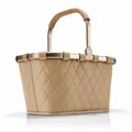 Produktbild: reisenthel carrybag, Einkaufskorb, Picknickkorb, Frame Rhombus Ginger, 22 L