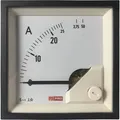 Produktbild: RS PRO Amperemeter 50 (Input)A AC Dreheisen, 68mm x 68mm T. 54 (<30 A) mm, 62 (30 60 A) mm, 0 50 (1862451)