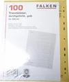 Produktbild: 100 FALKEN Trennblätter gelb A4 Karton 230 g/qm Linienaufdruck Trennblatt