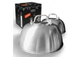 Produktbild: DREIBERG Burgerpresse DREIBERG® 2er Set – Edelstahl Schmelzglocke Abdeckhaube für Grill (2 St)