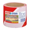 Produktbild: Tesa - Warn- und Markierungsband ® Signal 100mx80mm rot-weiß