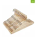 Produktbild: Joybos 10er-Set: Kleiderbügel in Gold - (B)41,5 cm