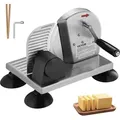 Produktbild: VEVOR Manueller Brotschneider, Käse-/Butterschneidemaschine mit einstellbarer Dicke von 0 - 6 Zoll, mikrogezahnte Klinge aus Edelstahl, kommerziel...
