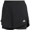 Produktbild: adidas MIN 2in1 Shorts Damen - schwarz,, Größe XS