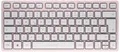Produktbild: Cherry Tastatur kabellos KW7100 MINI BT kirschblüte JK-7100DE-19