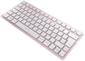 Produktbild: CHERRY KW 7100 MINI BT Bluetooth Tastatur Deutsch, QWERTZ Rosa Geräuscharme Tasten, Multipair-Funktion