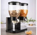 Produktbild: Haushalt International Müslispender Doppel-Müsli-Behälter Cornflakes Spender, Kunststoff